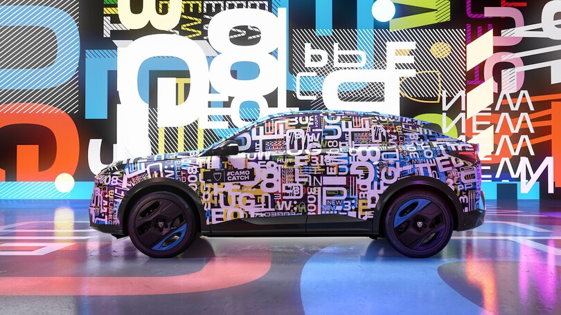 Peugeot e-3008, prima visione su un profilo suv inedito