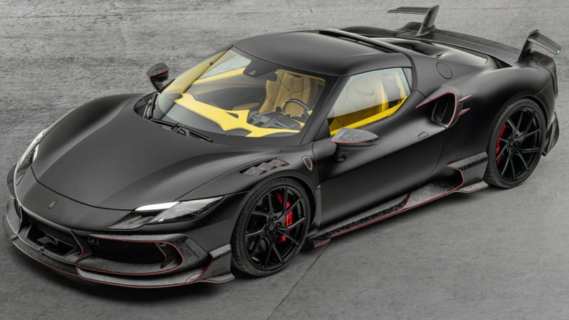 Ferrari 296 GTB, la "Tempesta" ibrida di Mansory