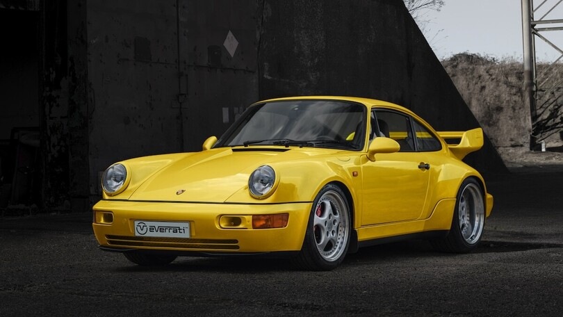 Everrati 964 RSR celebra "in silenzio" la Porsche 911 da corsa