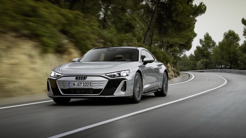 Audi e-tron GT, il restyling dà un'iniezione di prestazioni
