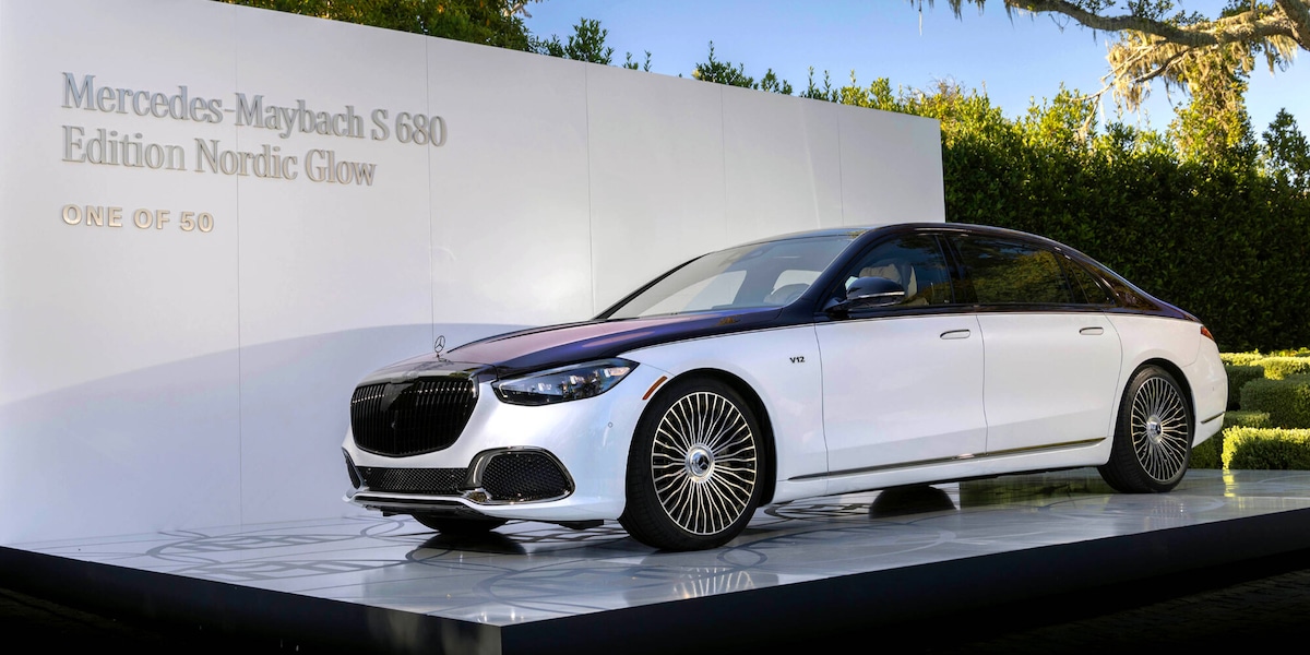 L'esclusiva Mercedes-Maybach S 680 Edition Nordic Glow