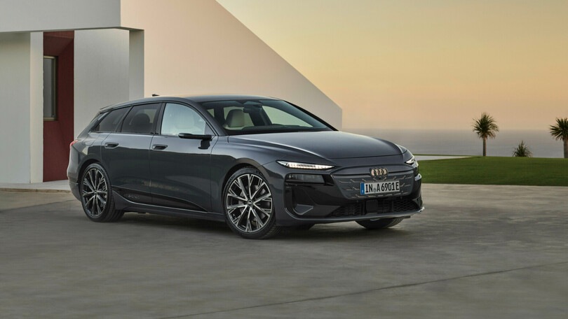Audi A6 e-tron, l'ammiraglia elettrica si fa notare