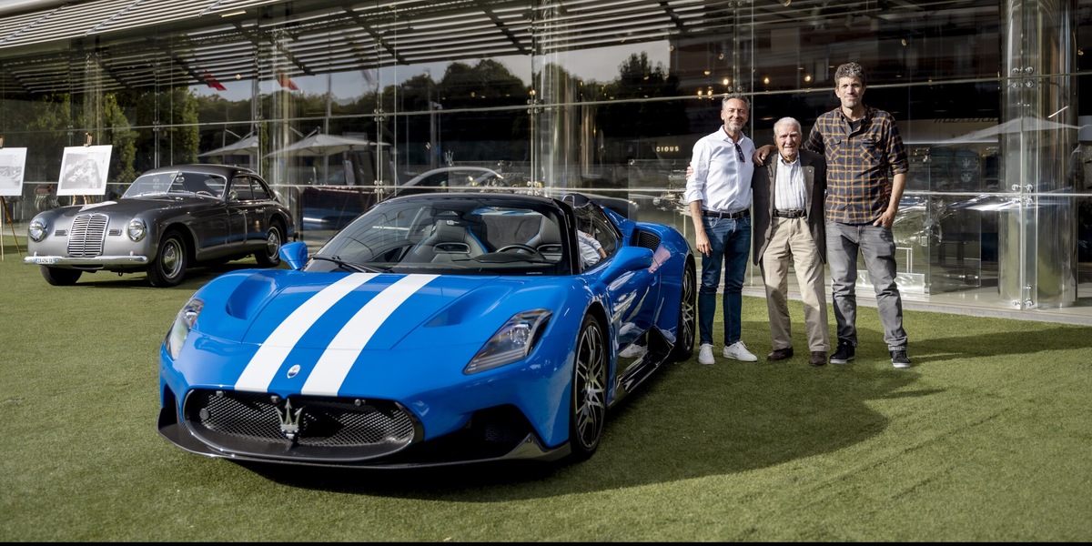 Maserati per Maserati, una MC20 commissionata dai nipoti di Ettore