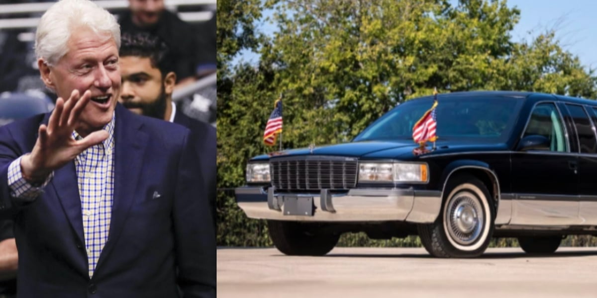 Una delle tre Cadillac di Bill Clinton è in vendita