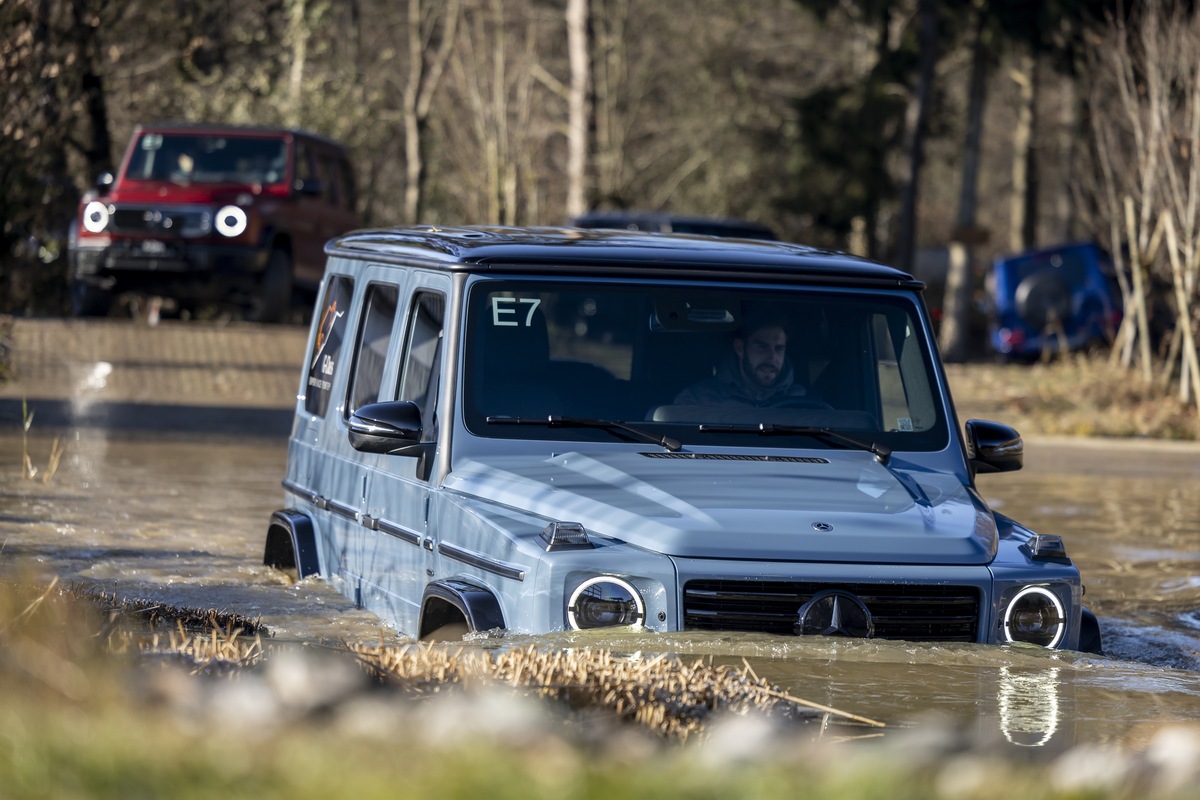 Mercedes G-Class Experience Centre: parco giochi per adulti
