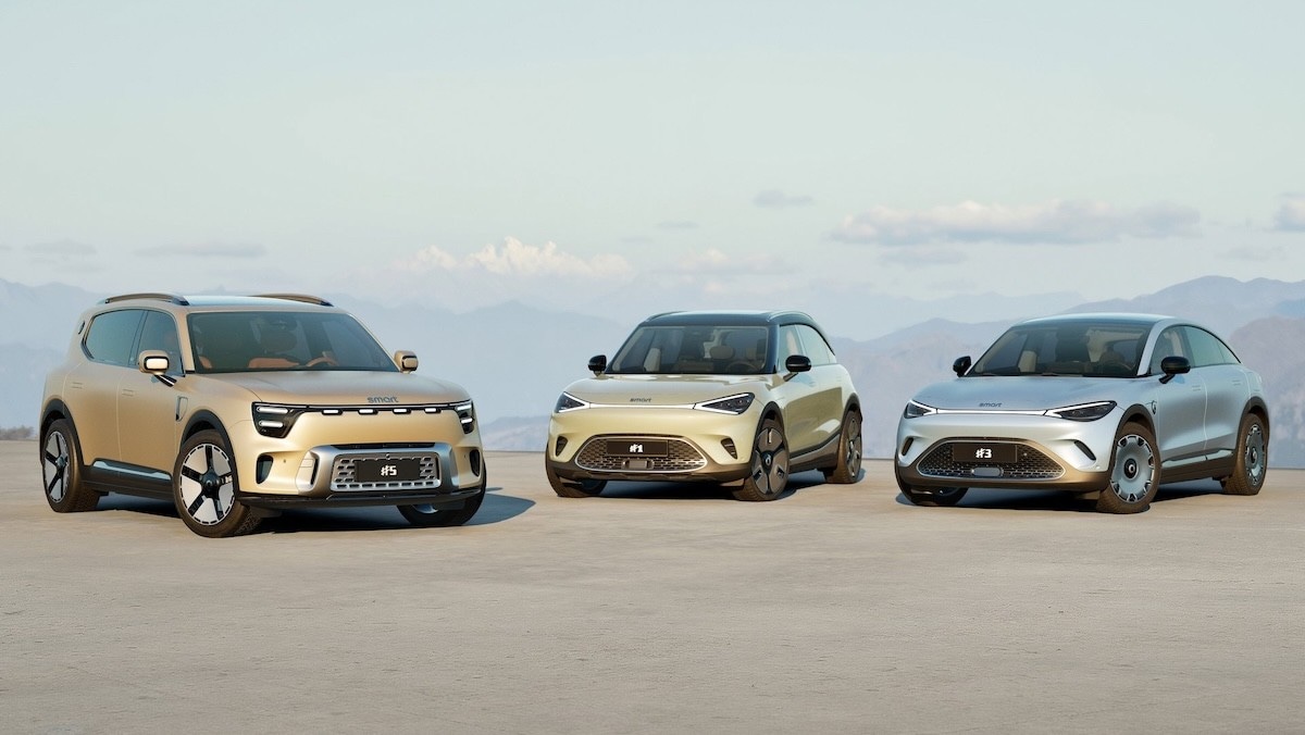 Smart prepara il motore ibrido per il Suv #5