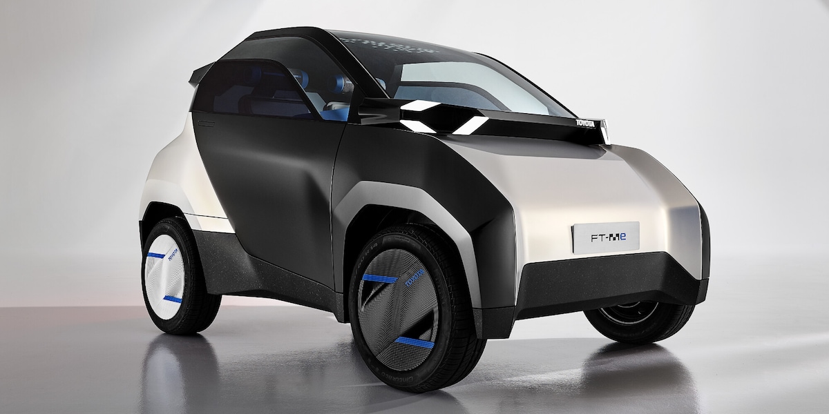 Toyota FT-me concept, microcar giapponese che sfida la Topolino