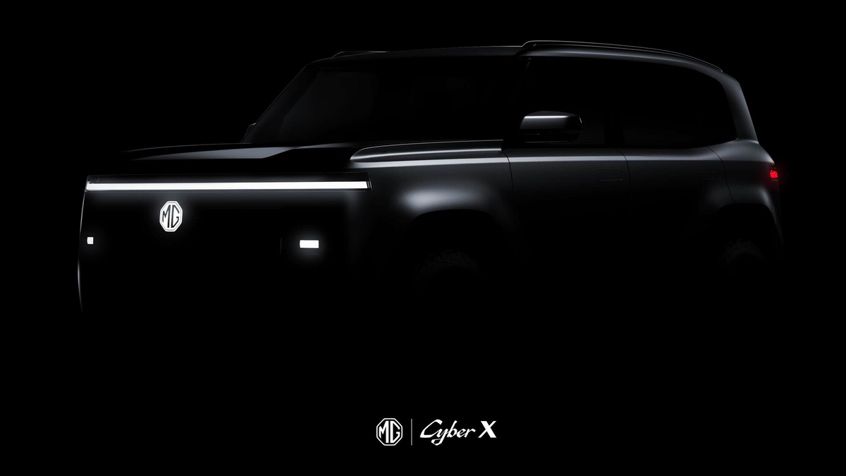 MG Cyber X, suv urbano e linee squadrate: una ricetta "europea"