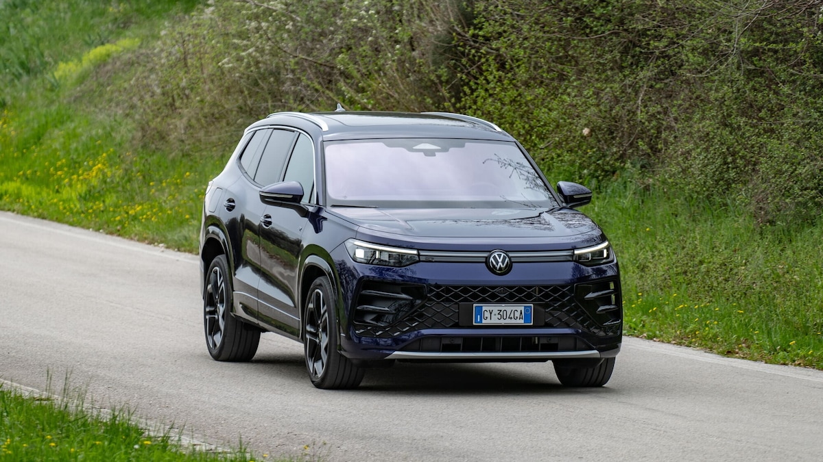 Volkswagen Tayron, il primo contatto in azione