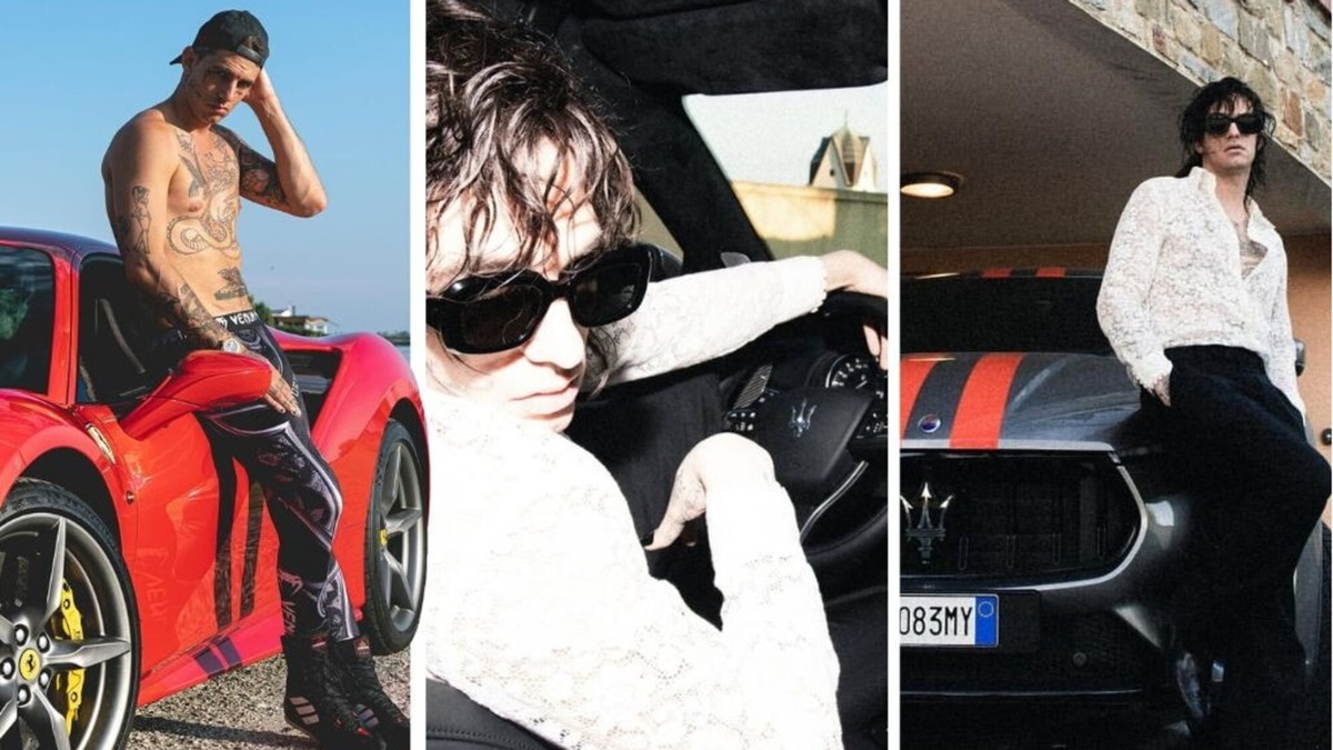 Achille Lauro, amor... per le auto: dal super Suv alla Ferrari