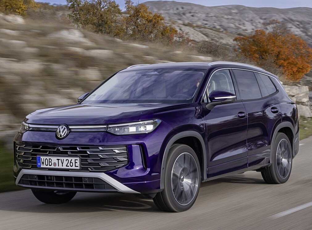 Volkswagen Tayron, la prova