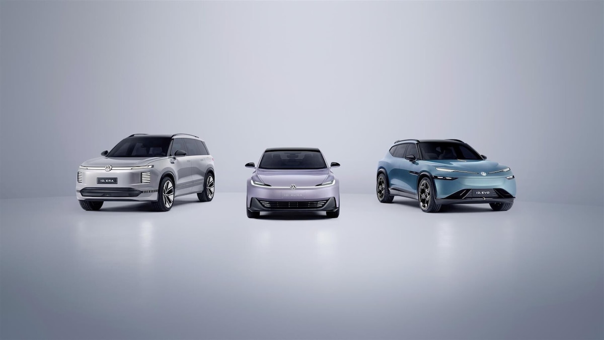 Volkswagen, tre concept elettriche per l'offensiva in Cina
