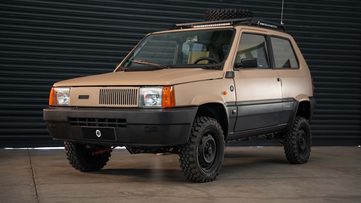 Fiat Panda Panduccia, la storica 4x4 è elettrica con Garage Italia