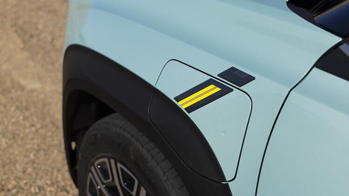 Renault R4, il primo test