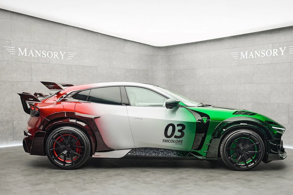 Ferrari Purosangue Pugnator Tricolore by Mansory