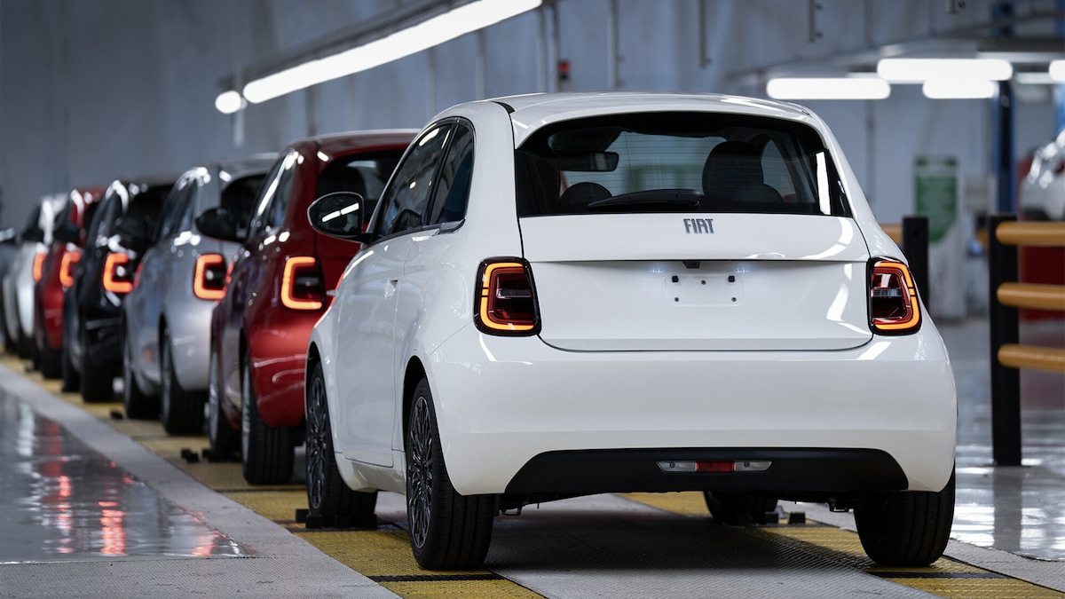 Fiat 500 Hybrid, le prime immagini