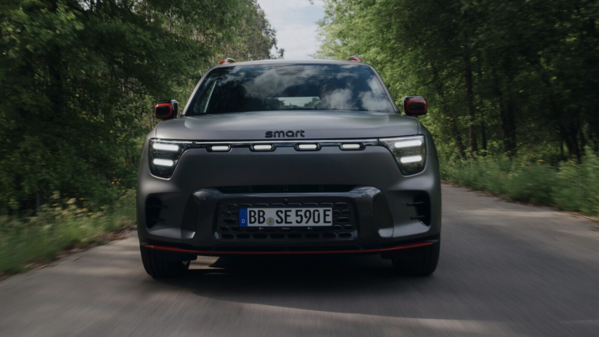 Smart #5 Brabus, la guida