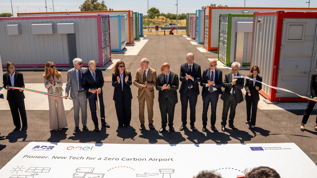 Pioneer, a FCO il più grande impianto di stoccaggio energia italiano