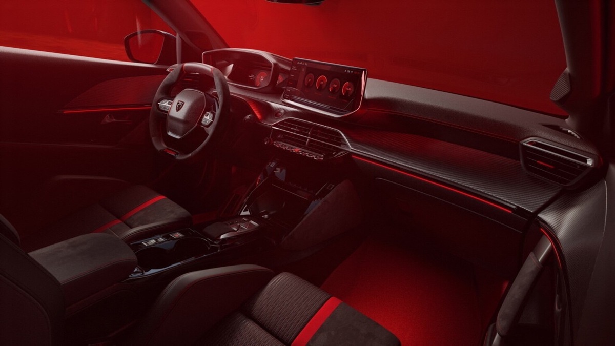 Peugeot 208 GTi elettrica, la e-208 richiama il mito 205 GTi