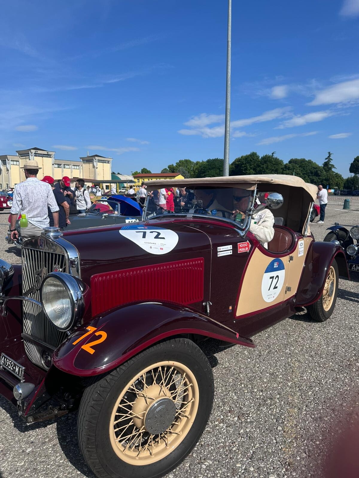 1000 Miglia 2025, il giorno 1: da Brescia a San Lazzaro di Savena