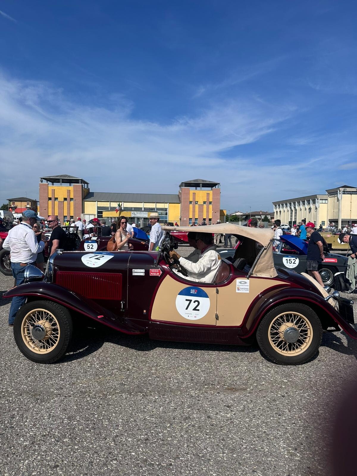 1000 Miglia 2025, il giorno 1: da Brescia a San Lazzaro di Savena
