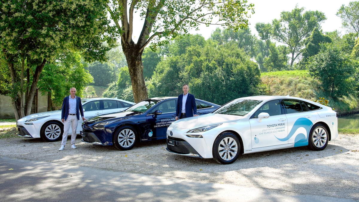 Toyota Mirai e KINTO, a Venezia il primo Car Sharing a idrogeno in Italia