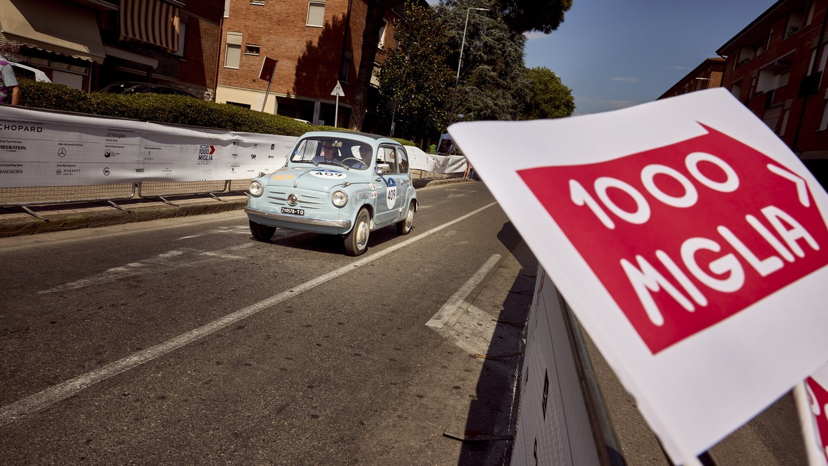 L'impresa della Fiat 600 alla 1000 Miglia