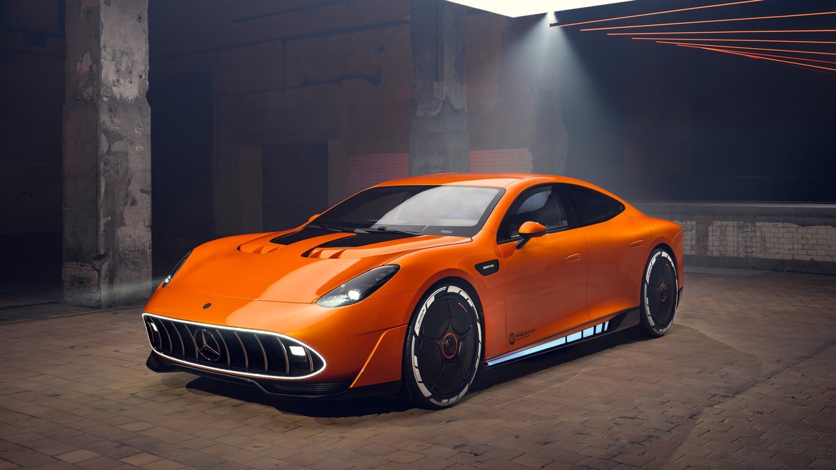 Concept AMG GT XX, prestazioni da Formula 1 per l'elettrica Mercedes