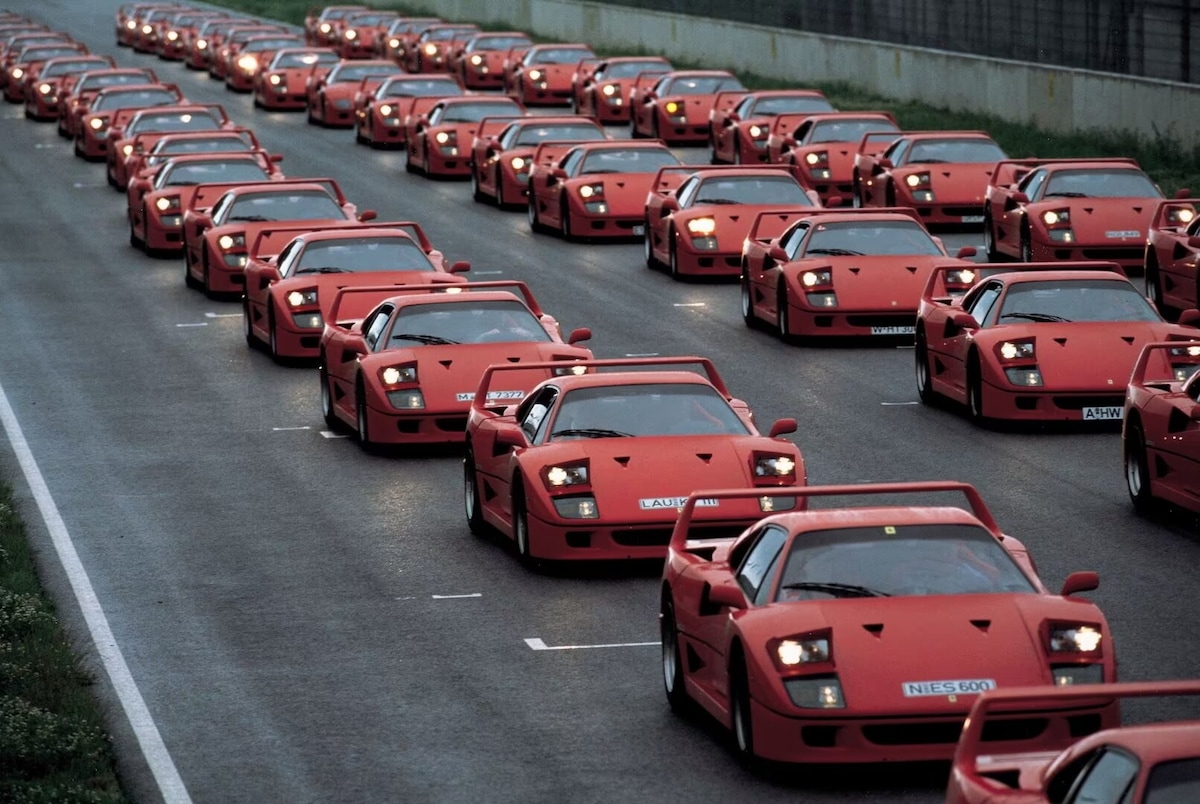 Dalla F40 alla F80: le Ferrari degli anniversari