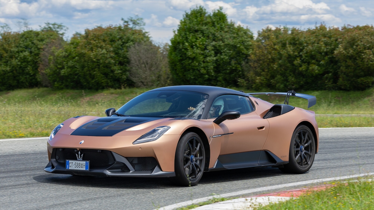 Maserati GT2 Stradale, hotlap al Balocco