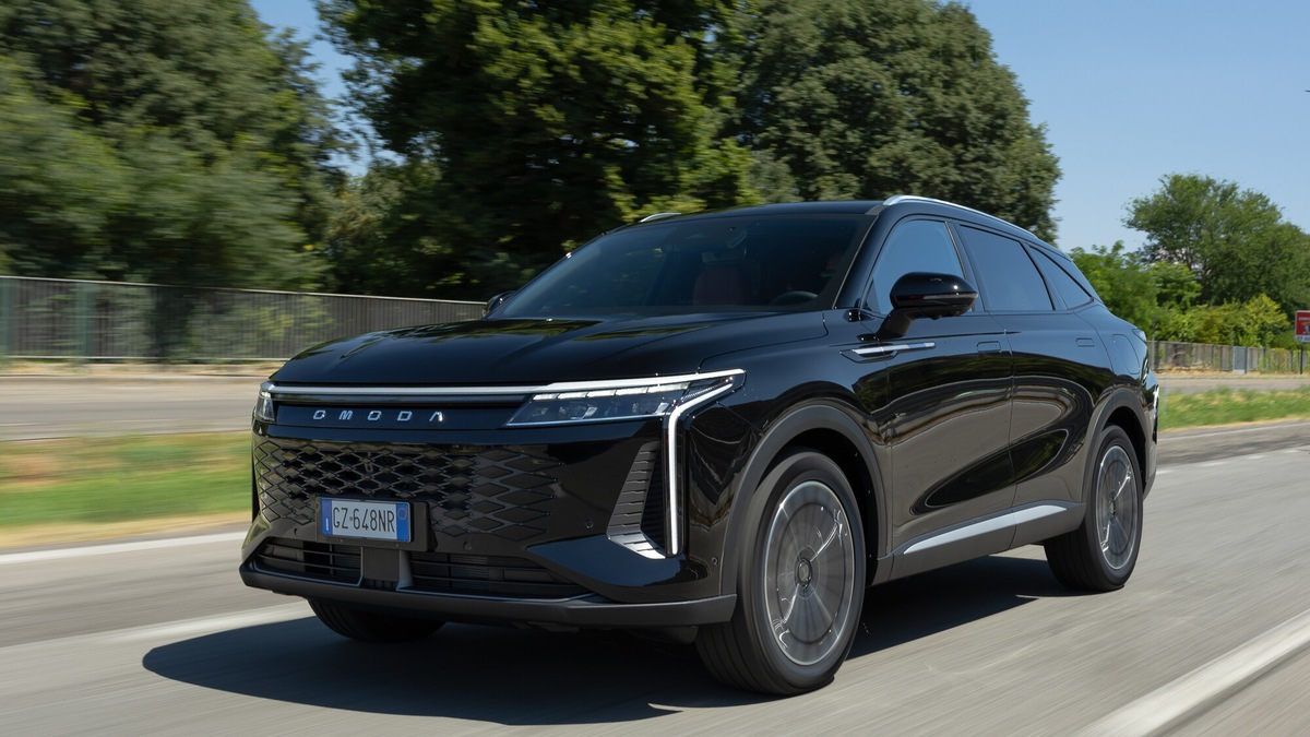 Omoda 9 Super Hybrid, la prova strumentale