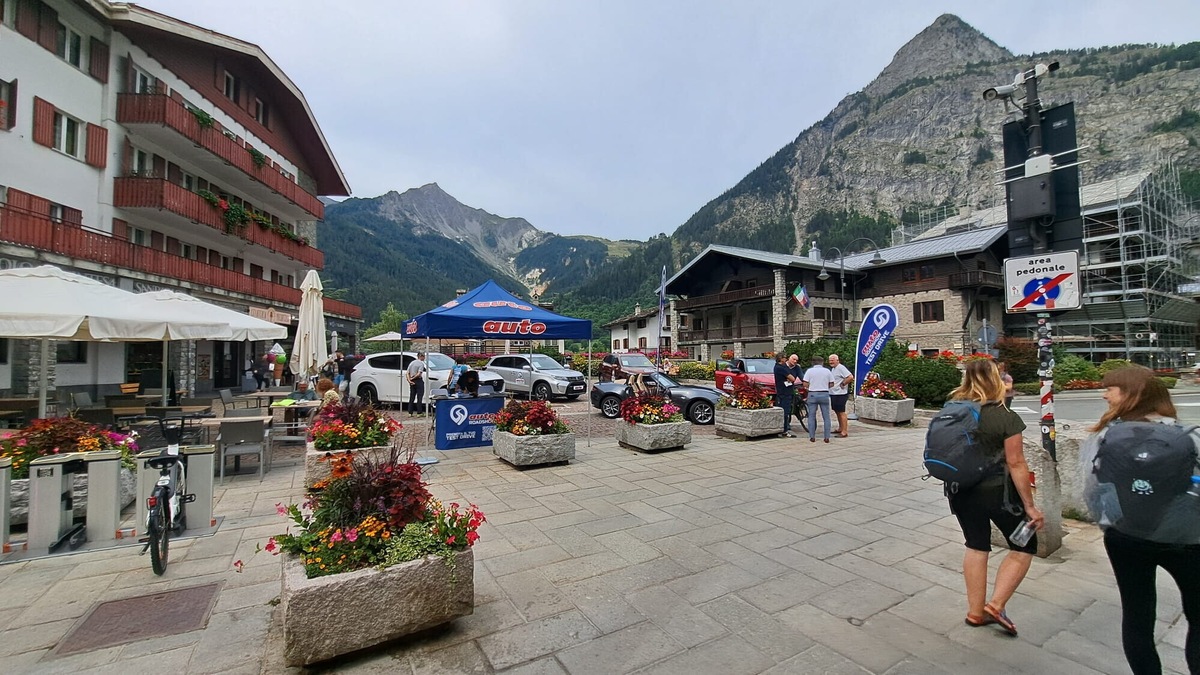 Auto Roadshow Mountain 2025, i test drive a Courmayeur