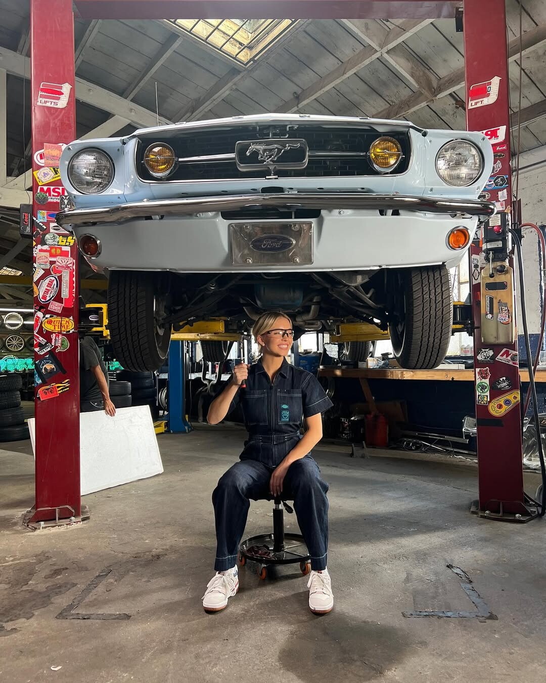 Sydeny Sweeney e la passione per le auto: ha restaurato una Mustang d'epoca