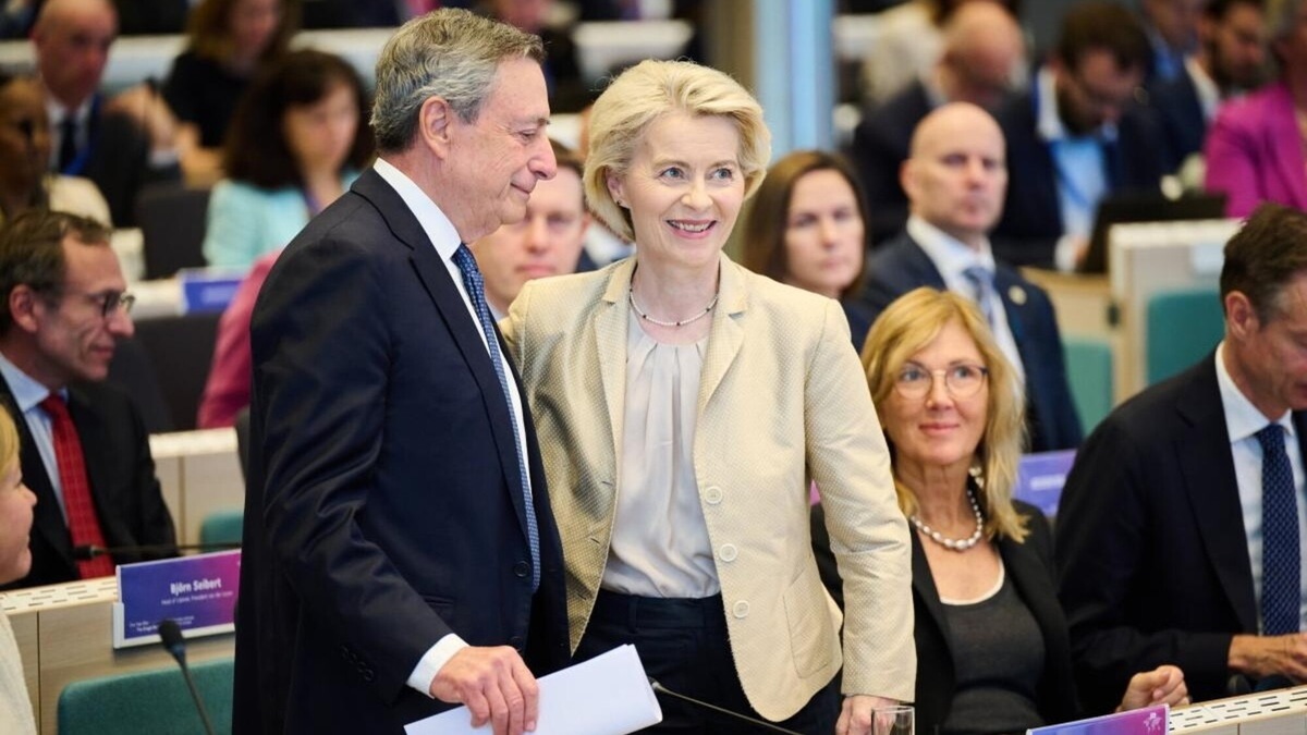 Draghi: l'Europa riveda gli obiettivi 2035 per l'auto, serve approccio neutrale