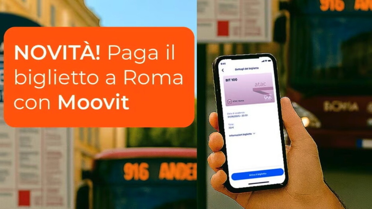 ATAC, la partnership con Moovit amplia i servizi offerti ai residenti e ai turisti della Capitale
