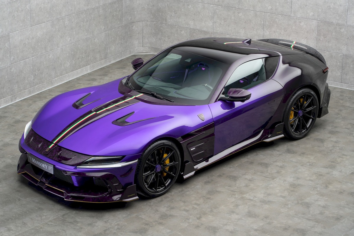 Ferrari 12Cilindri, il tuning di Mansory è estremo