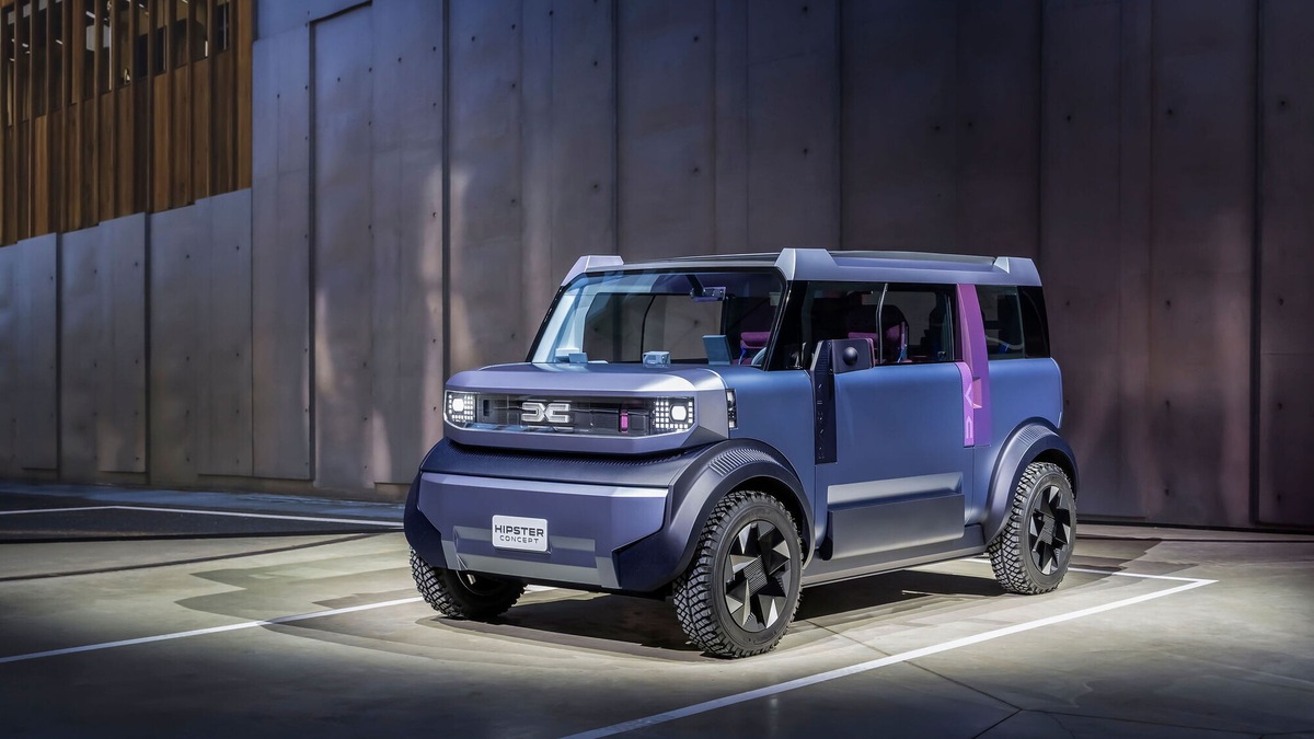 Dacia Hipster Concept, la microcar del futuro prossimo