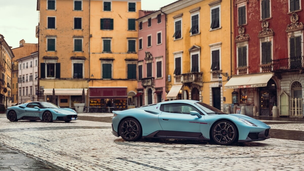 Maserati MCPura e MCPura Cielo su strada