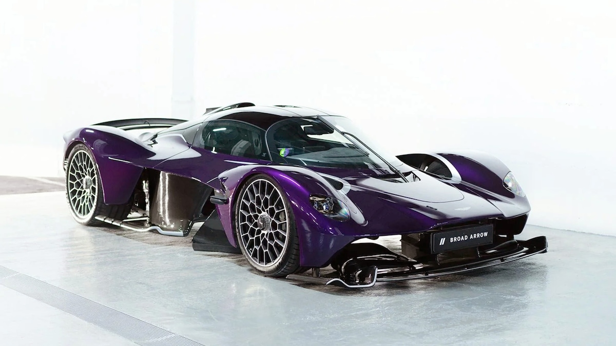 Aston Martin Valkyrie Spider, capolavoro da 3,5 milioni all’asta