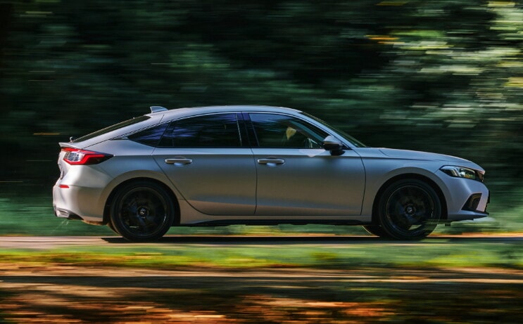 Honda Civic, la prova