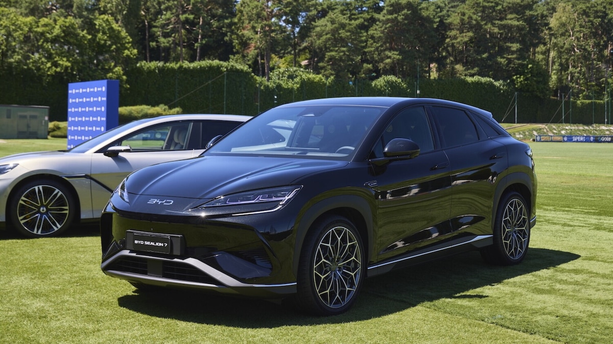 Byd Sealion 7, arriva l'edizione speciale dedicata ai tifosi interisti