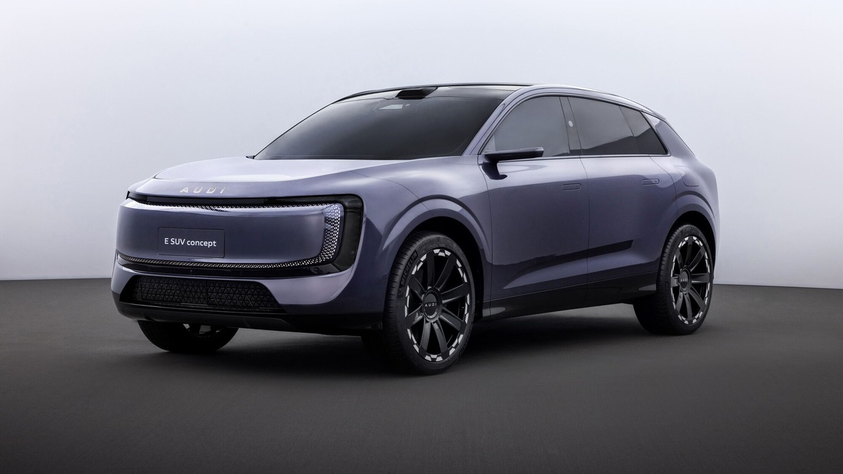 AUDI E SUV concept, in Cina il secondo modello con la nuova identità