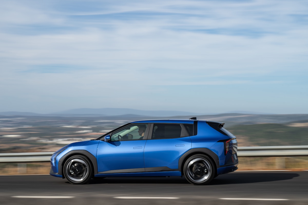 Kia EV4, la prova