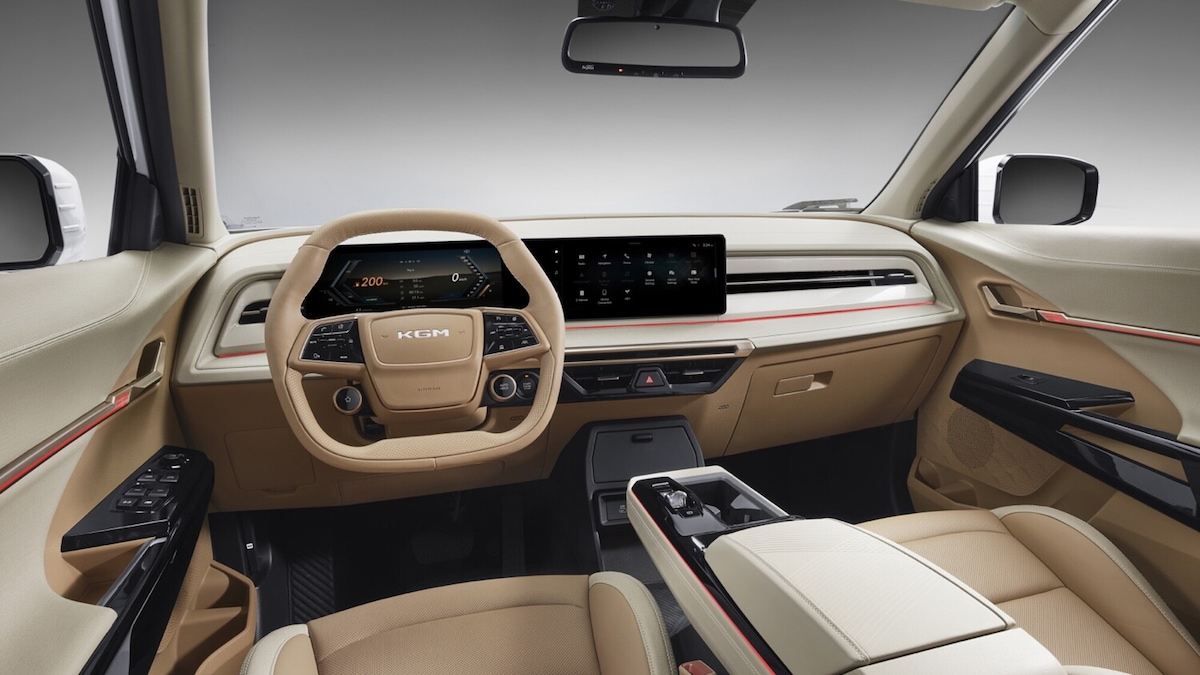 KGM full hybrid: ciak, motore, Actyon