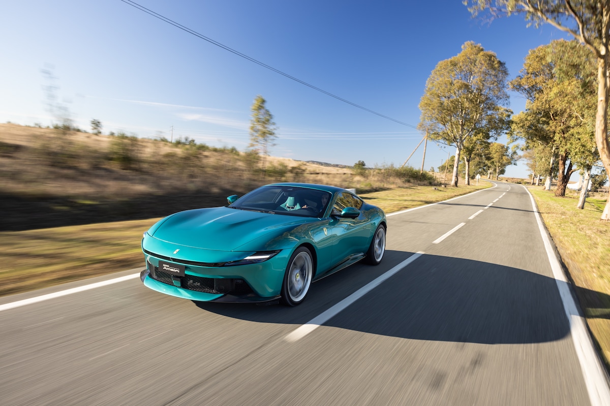 Ferrari Amalfi, il primo test