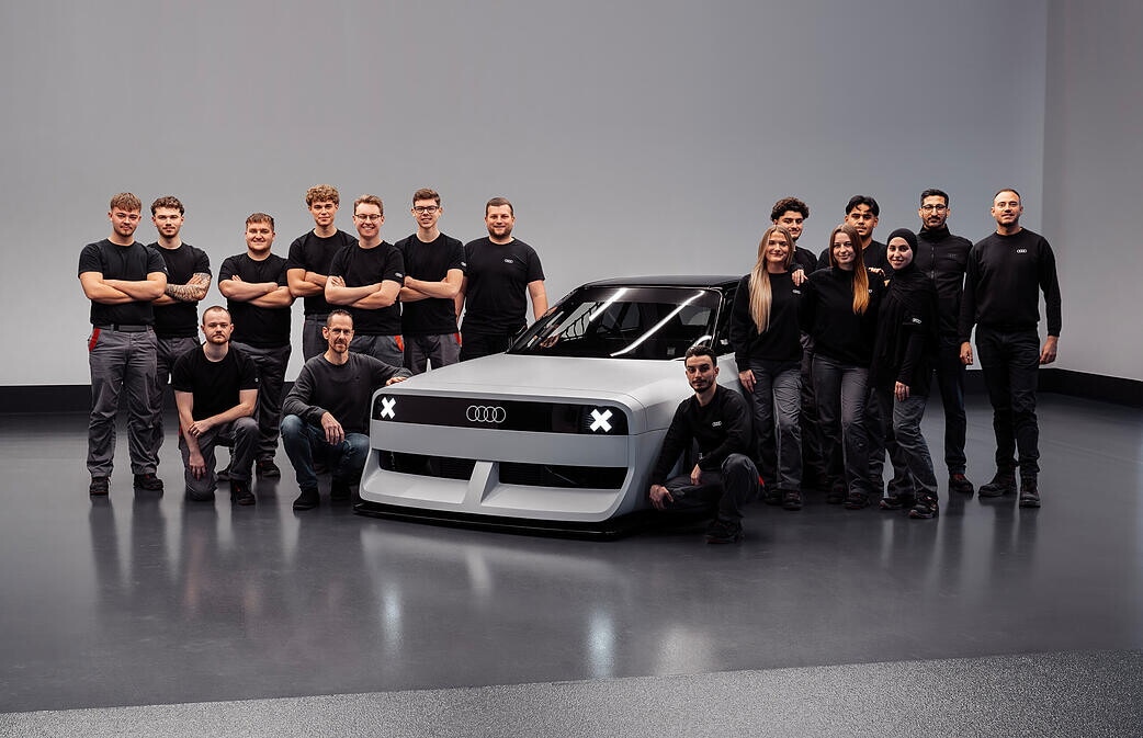 Audi GT 50 Concept, celebra il 5 cilindri e la 90 Quattro Imsa GTO