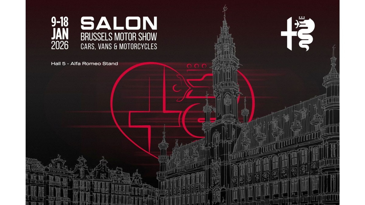 Alfa Romeo al Bruxelles Motor Show 2026: design, tecnologia e un’anteprima che apre un nuovo ciclo