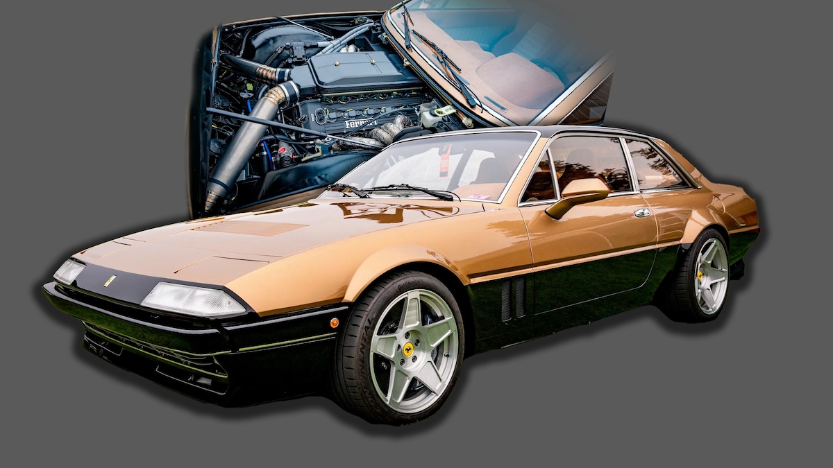 Ferrari 412 Superfast by OMD, il restomod che sfida ogni logica
