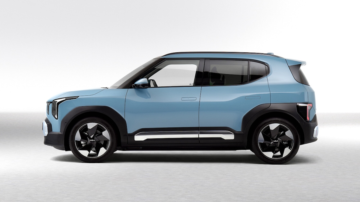 Le foto della KIA EV2, B-Suv elettrico da 4,06 metri e spazio ai vertici