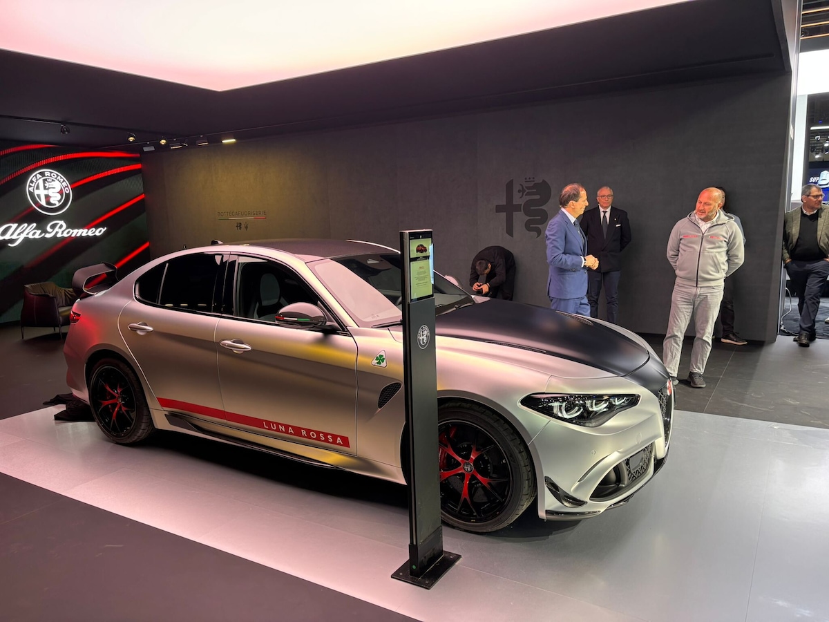 Salone di Bruxelles: brilla la Alfa Romeo Giulia "Luna Rossa"